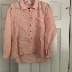 Holding horse button up